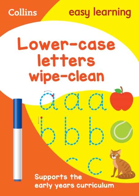 Lower Case Letters Age 3-5 Wipe Clean Activity Book : Ideal for Home Learning - 9780008212926