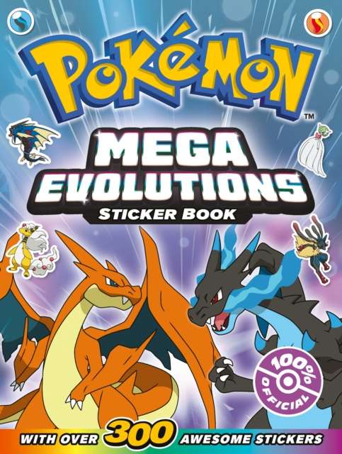 Pokemon Mega Evolutions Sticker Book - 9780008797003