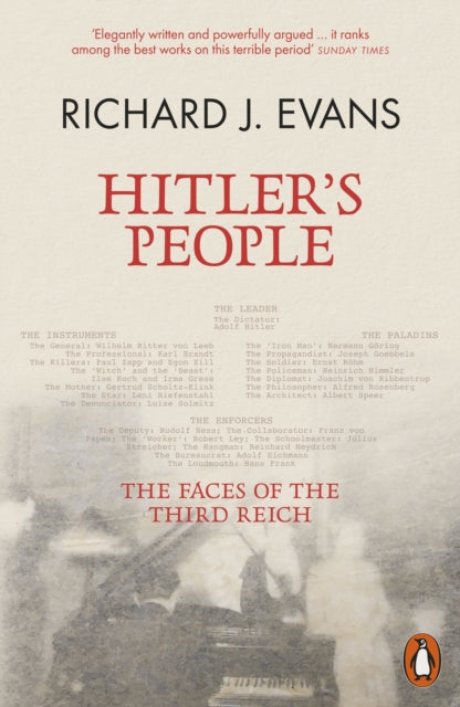 Hitler's People : The Faces of the Third Reich - 9780141994437