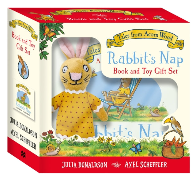 Tales from Acorn Wood: Rabbit's Nap Book and Toy Gift Set - 9781035084456