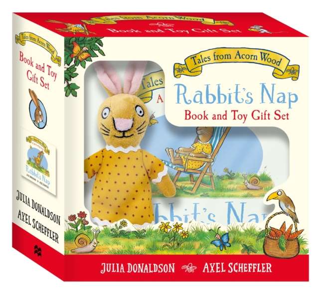 Tales from Acorn Wood: Rabbit's Nap Book and Toy Gift Set - 9781035084456