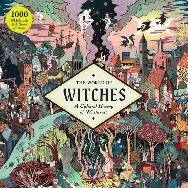 The World of Witches : A Cultural History of Witchcraft in a 1000-piece Jigsaw Puzzle - 9781399637954
