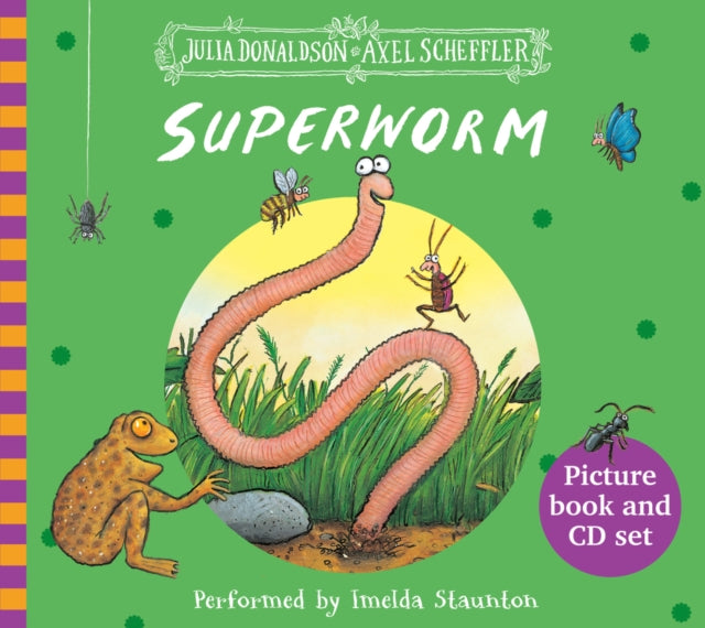 Superworm Book & CD - 9781407139333
