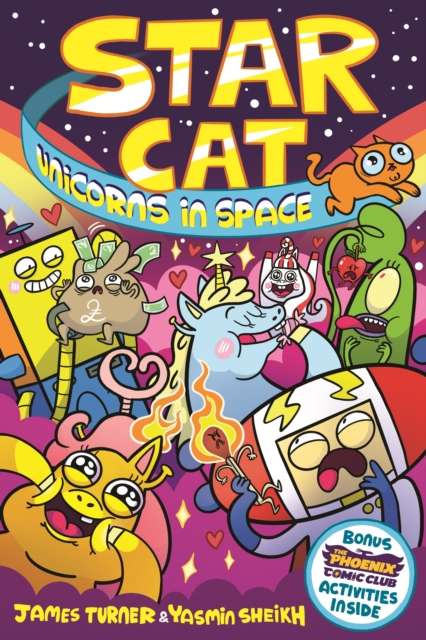 Star Cat: Unicorns in Space! (a Phoenix Comic Book) - 9781788453561