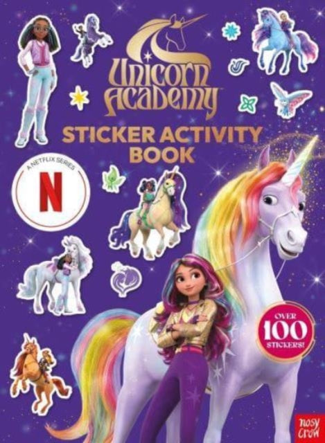Unicorn Academy: Sticker Activity Book : With over 100 magical stickers - 9781805134275