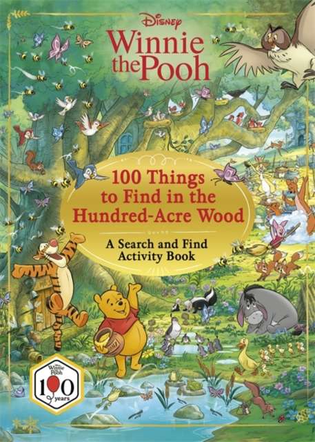 Disney Winnie The Pooh 100 Things to Find in the Hundred Acre Wood : A Search and Find Activity Book - 9781835871799