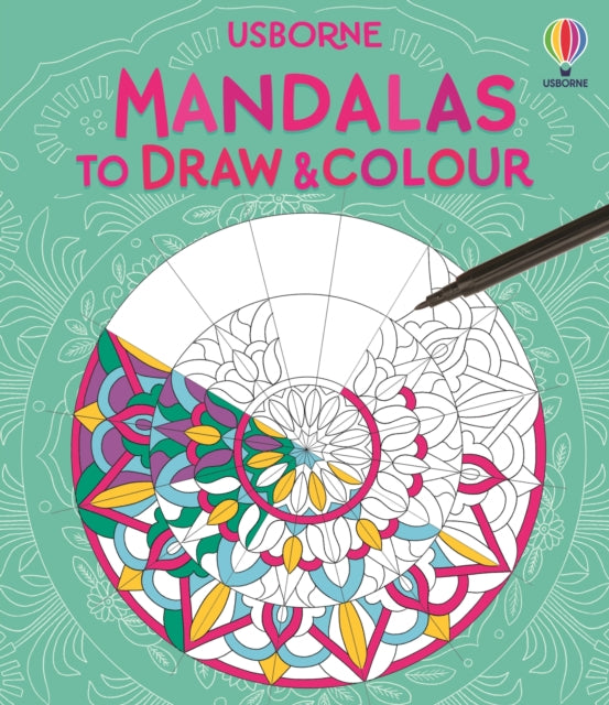 Mandalas to Draw and Colour - 9781836045281