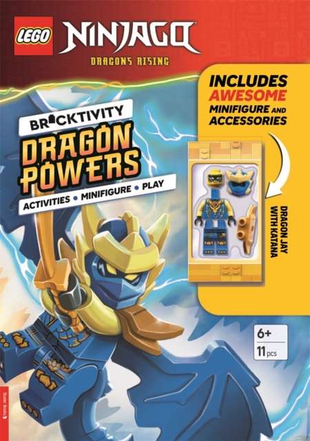 LEGO® NINJAGO®: Dragon Powers (with Dragon Jay minifigure and katana sword) - 9781837251766