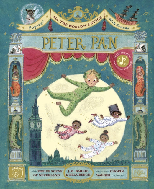 All the World's a Stage: Peter Pan : A pop-out sound adventure - 9781917044141