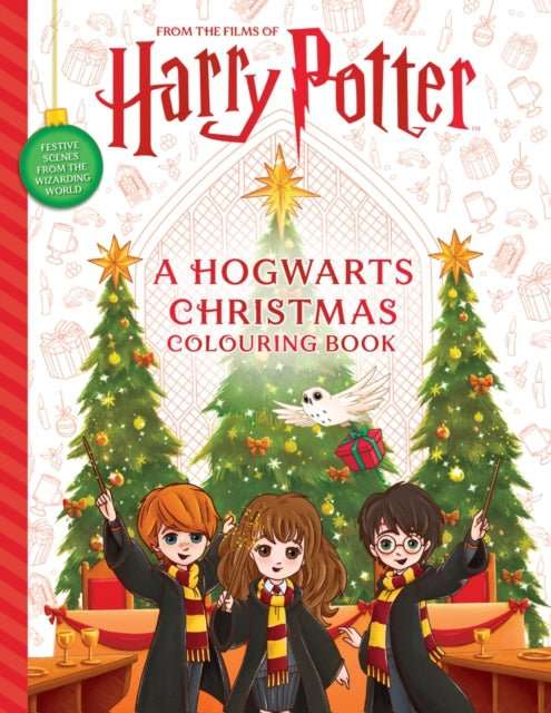 A Hogwarts Christmas Colouring Book - The Cleeve Bookshop