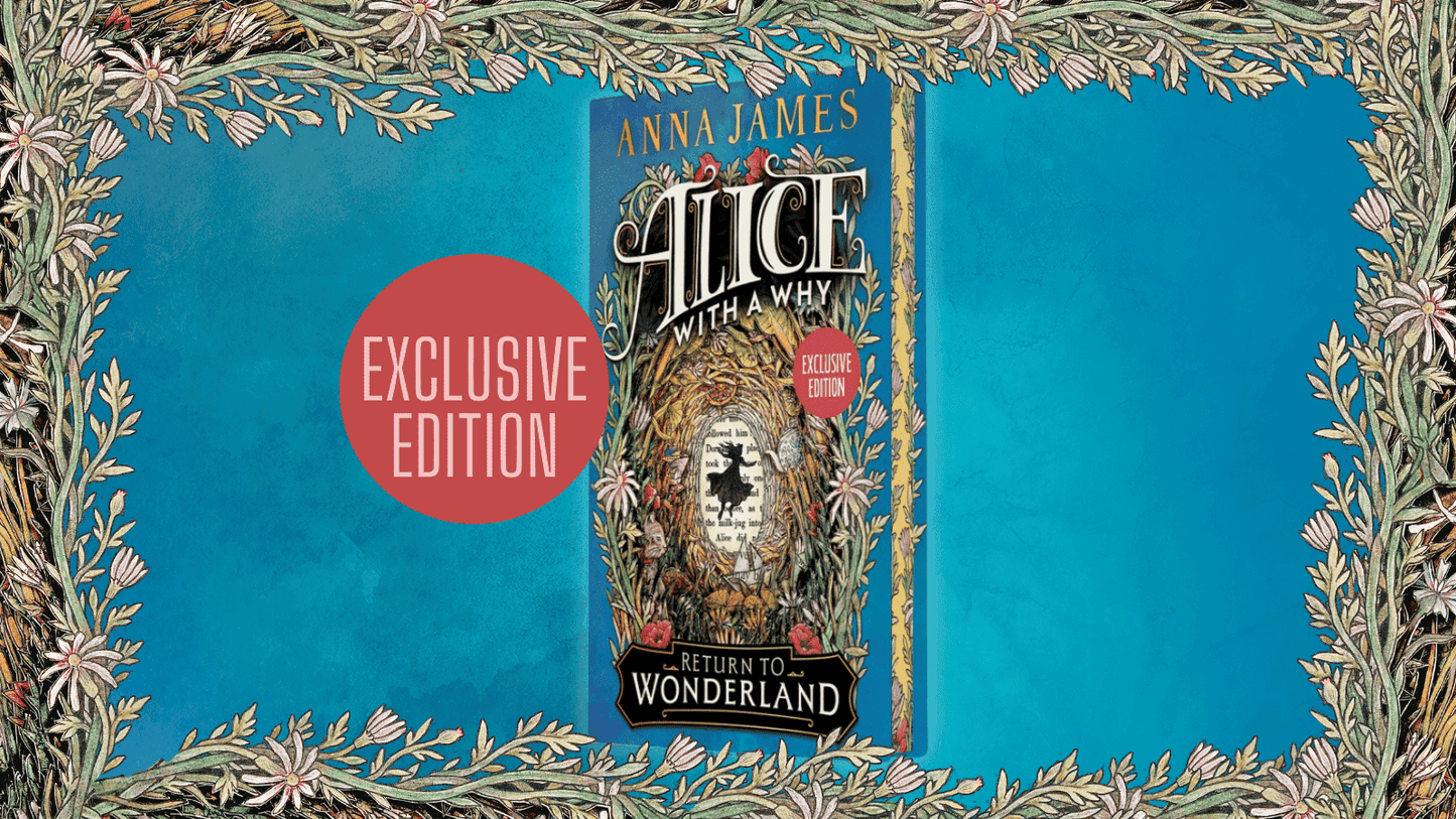 Alice With a Why - Sprayed Edge First Edition - The Cleeve Bookshop