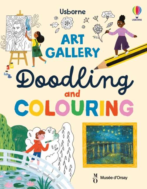 Art Gallery Doodling and Colouring - The Cleeve Bookshop