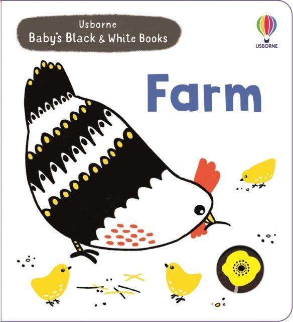 Baby's Black and White Books Farm - The Cleeve Bookshop