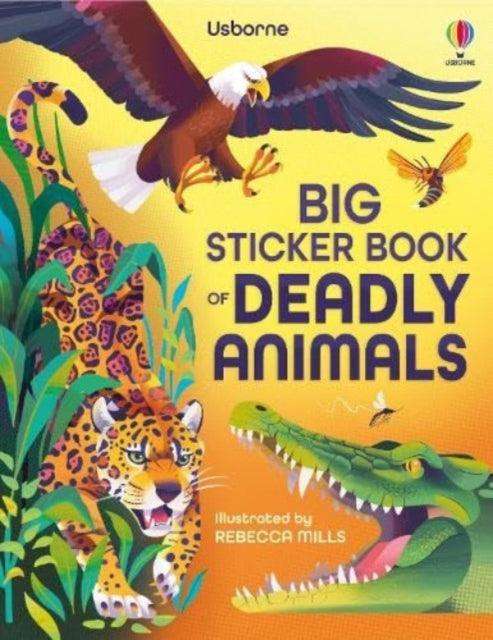 Big Sticker Book Deadly Animals - The Cleeve Bookshop