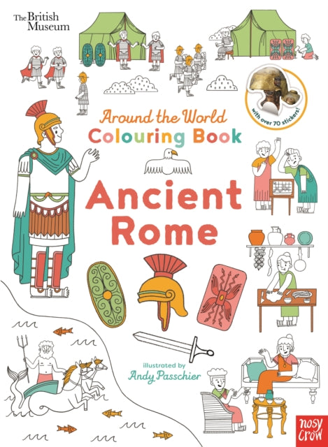 British Museum: Around the World Colouring: Ancient Rome - The Cleeve Bookshop