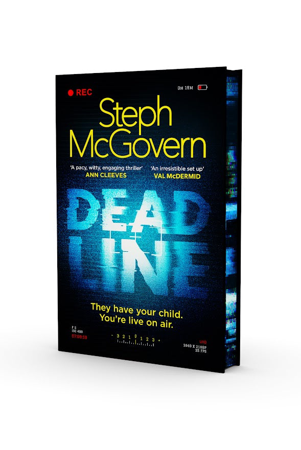 Deadline - Signed First Edition with Sprayed Edge - The Cleeve Bookshop
