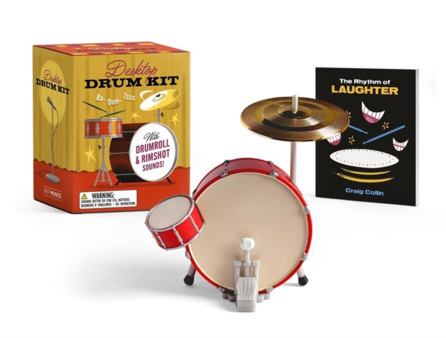 Desktop Drum Kit : With Drumroll and Rimshot Sounds! - The Cleeve Bookshop