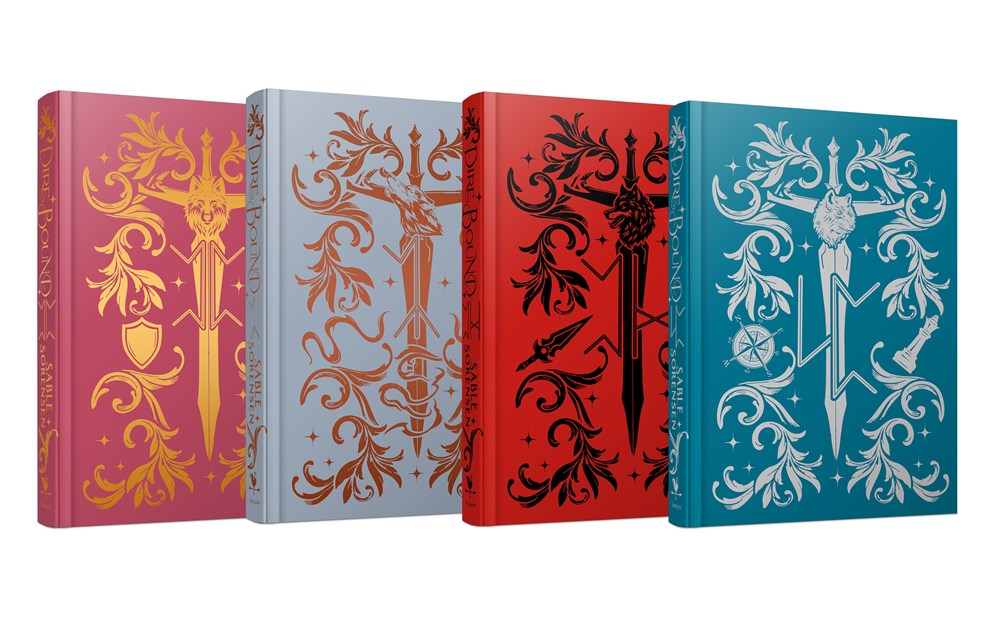 Dire Bound - Signed First Edition with Foiled Boards - The Cleeve Bookshop