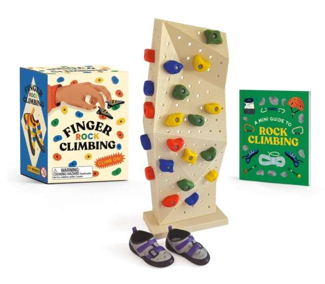Finger Rock Climbing : Climb on! - The Cleeve Bookshop