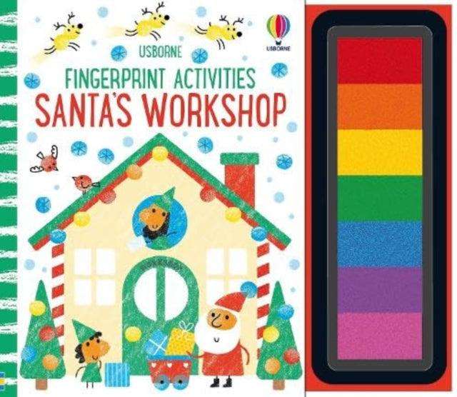 Fingerprint Activities Santa's Workshop - The Cleeve Bookshop