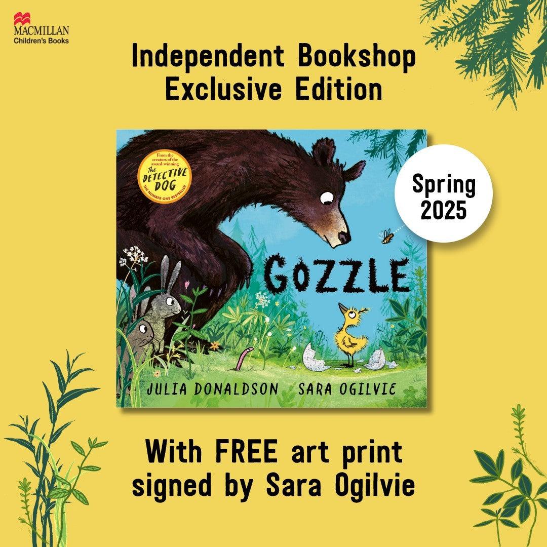 Gozzle - With Signed Art Print - Signed by Sara Ogilvie - The Cleeve Bookshop