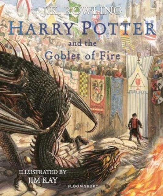 Harry Potter and the Goblet of Fire : Illustrated Edition - The Cleeve Bookshop