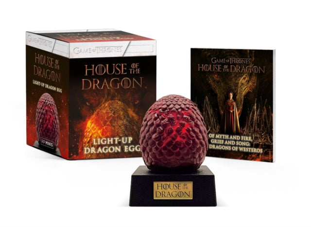 House of the Dragon: Light-Up Dragon Egg - The Cleeve Bookshop
