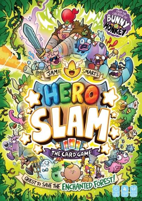 Jamie Smart’s Hero Slam : The brand new card game from the no 1 bestselling creator of Bunny vs Monkey - The Cleeve Bookshop