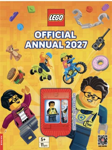 LEGO® Books: Official Annual 2027 (with Max Brickwell police minifigure and accessories) - The Cleeve Bookshop