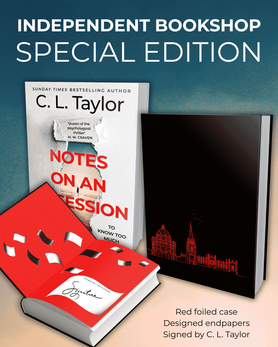 Notes on an Obsession - Signed First Independent Bookshop Edition - The Cleeve Bookshop