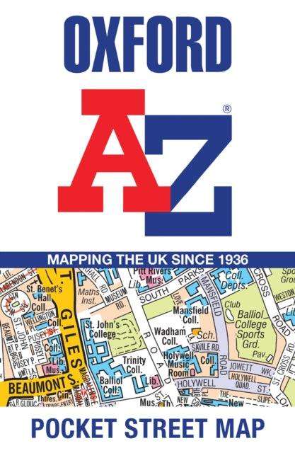 Oxford A-Z Pocket Street Map - The Cleeve Bookshop