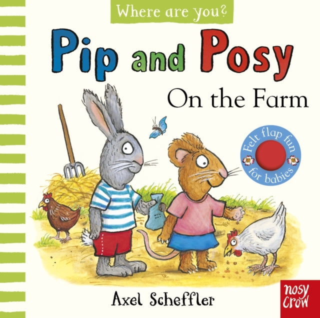 Pip and Posy, Where are you? On the Farm (A Felt Flaps Book) - The Cleeve Bookshop