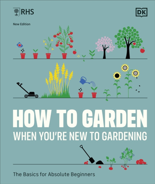 RHS How to Garden When You're New to Gardening : The Basics for Absolute Beginners - The Cleeve Bookshop
