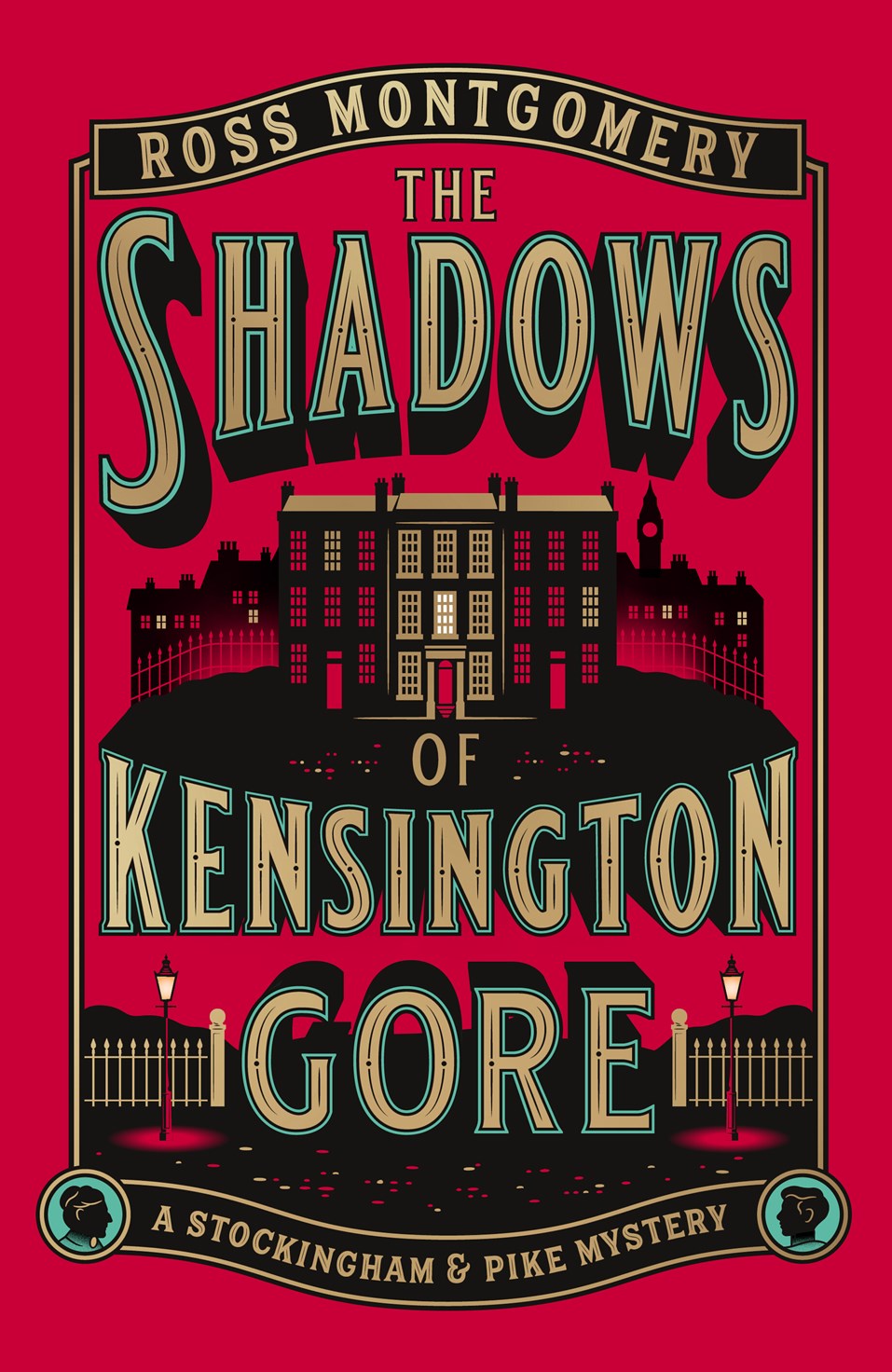 The Shadows of Kensington Gore - Signed First Edition with Sprayed Edge