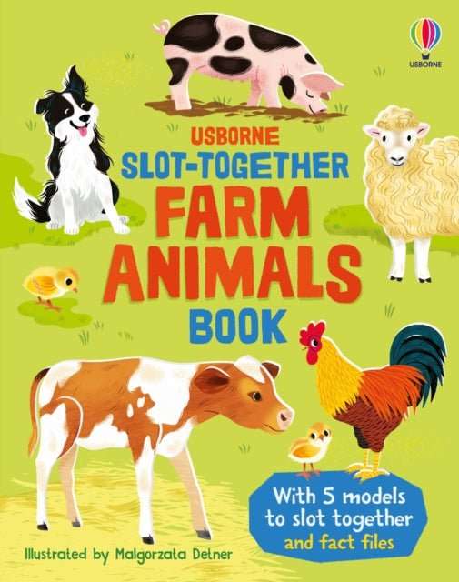 Slot-together Farm Animals Book - The Cleeve Bookshop