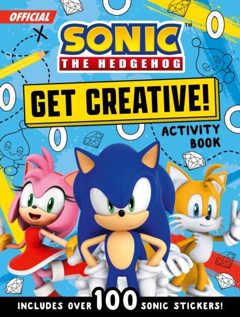 Sonic The Hedgehog Get Creative! Sticker Activity Book - The Cleeve Bookshop