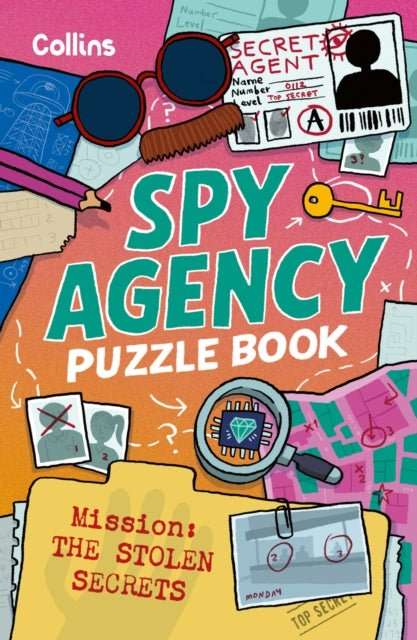 Spy Agency Puzzle Book – The Stolen Secrets : Solve Puzzles, Crack Codes and Take on a Top Secret Mission - The Cleeve Bookshop