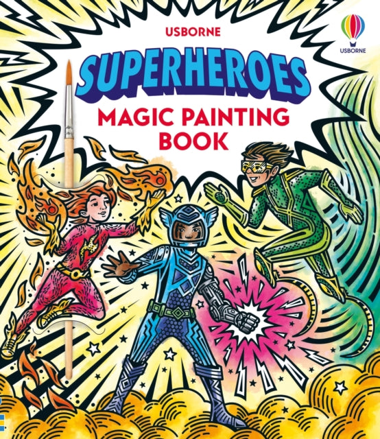 Superheroes Magic Painting Book - The Cleeve Bookshop