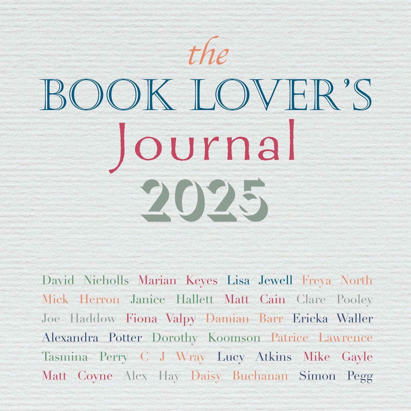 'The Book Lover's Journal 2025' Compiled by Freya North - The Cleeve Bookshop