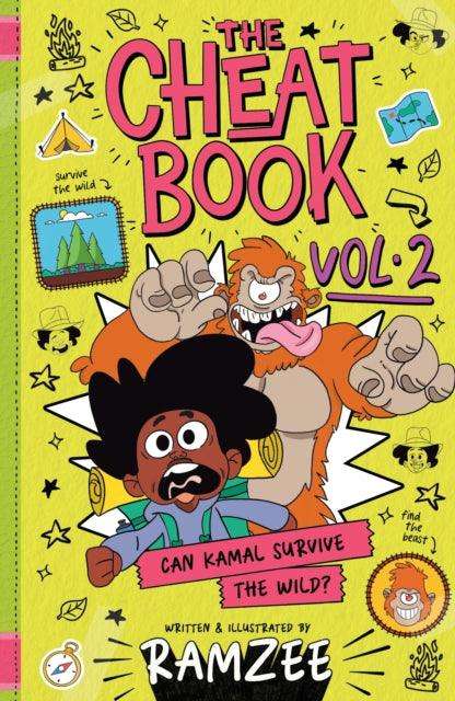 The Cheat Book (vol.2) : Can Kamal survive the wild? - The Cleeve Bookshop