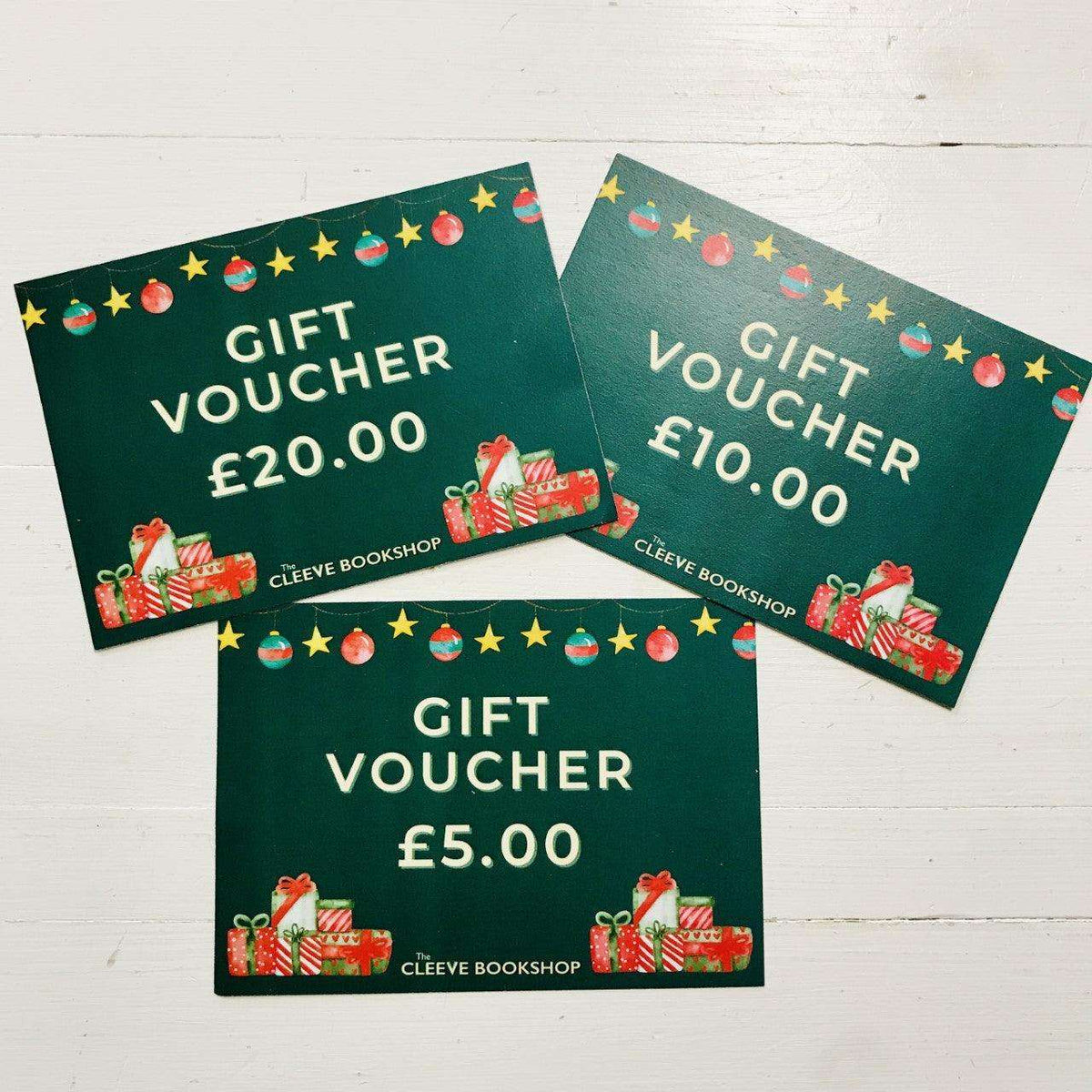 The Cleeve Bookshop Gift Card - The Cleeve Bookshop