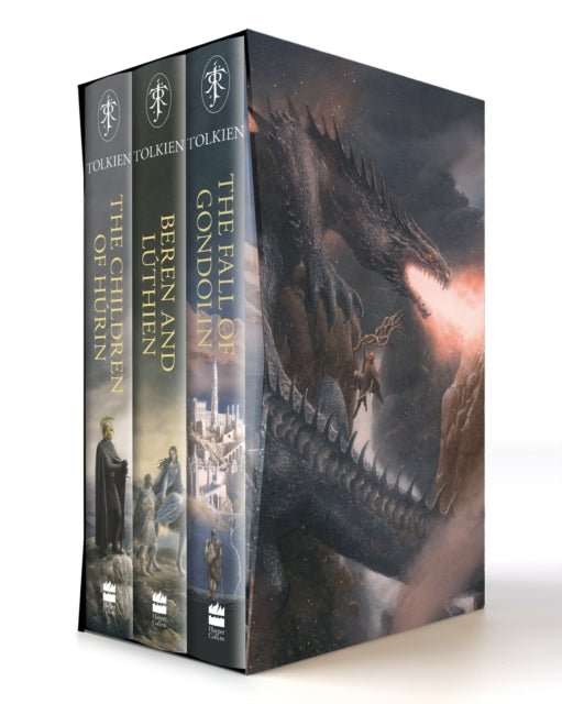 The Great Tales of Middle-earth Boxed Set : The Children of HuRin, Beren and LuThien & the Fall of Gondolin - The Cleeve Bookshop