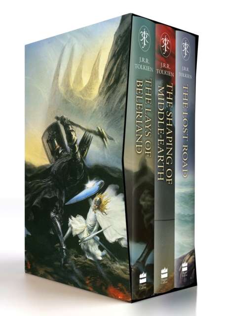 The History of Middle-earth (Boxed Set 2) : The Lays of Beleriand, the Shaping of Middle-Earth & the Lost Road - The Cleeve Bookshop