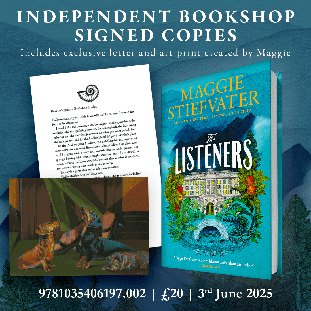 The Listeners - Signed First Edition with Exclusive Art Print - The Cleeve Bookshop