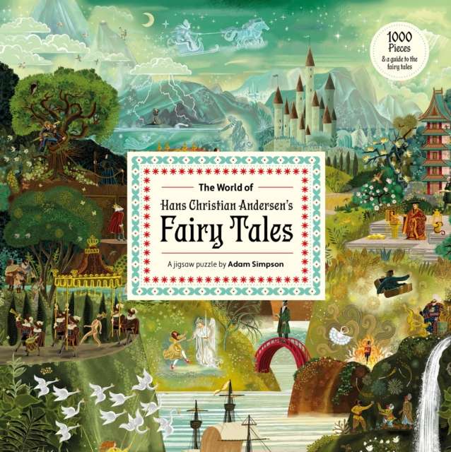 The World of Hans Christian Andersen's Fairy Tales : A 1000-piece jigsaw puzzle by Adam Simpson - The Cleeve Bookshop