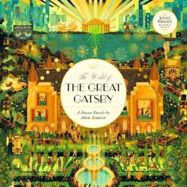 The World of The Great Gatsby : A 1000-piece puzzle by Adam Simpson - The Cleeve Bookshop