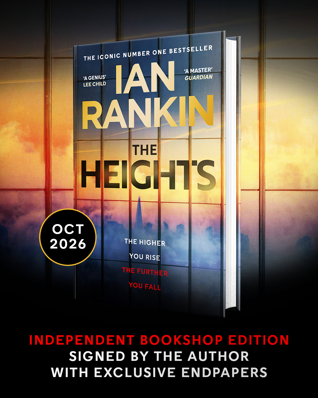 The Heights - Signed First Independent Bookshop Edition with Exclusive Endpapers