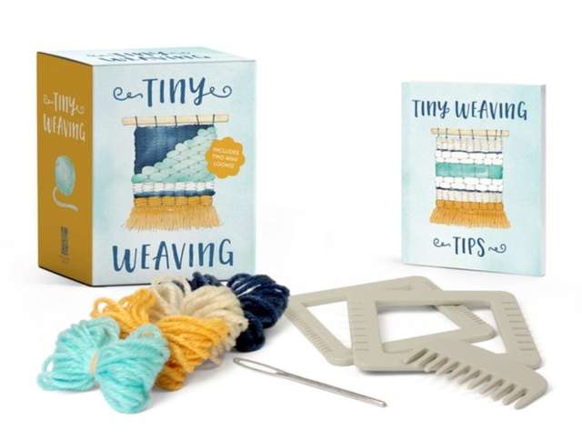 Tiny Weaving : Includes Two Mini Looms! - The Cleeve Bookshop