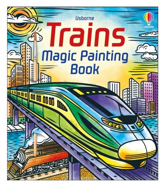 Trains Magic Painting Book - The Cleeve Bookshop