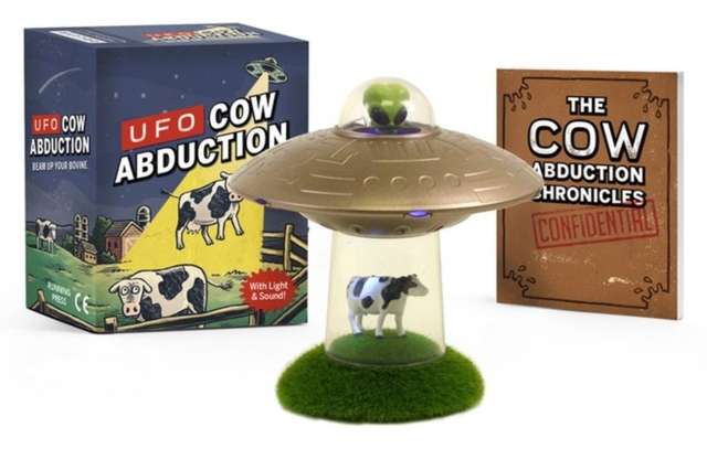 UFO Cow Abduction : Beam Up Your Bovine (With Light and Sound!) - The Cleeve Bookshop